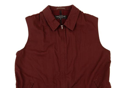 COMME des GARCONS HOMME PLUS Shrunken Back Jacket Red Size M