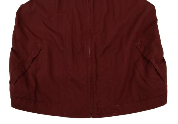 COMME des GARCONS HOMME PLUS Shrunken Back Jacket Red Size M