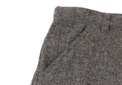 COMME des GARCONS SHIRT Wool Brushed Tapered Gray Size M