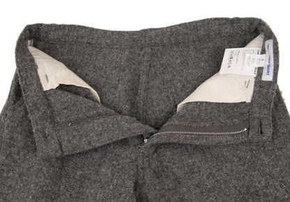 COMME des GARCONS SHIRT Wool Brushed Tapered Gray Size M