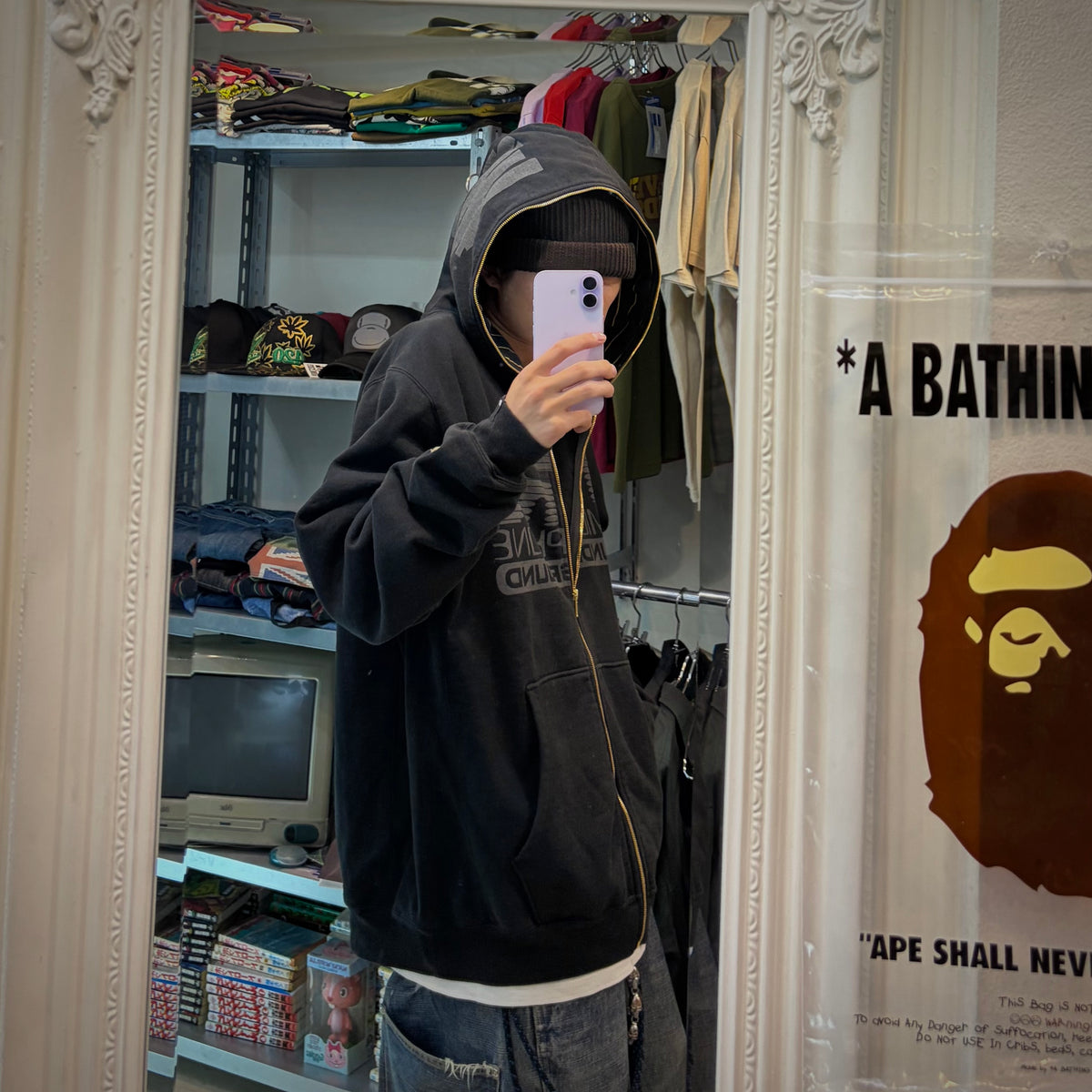 MASTERPIECE x NITRO x Reflective Hoodie Size XLARGE