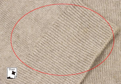 Papas Linen V-Neck Summer Knit Sweater Beige Size 50L