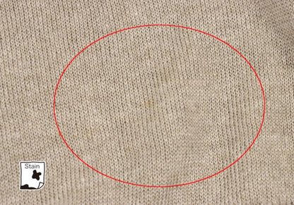 Papas Linen V-Neck Summer Knit Sweater Beige Size 50L