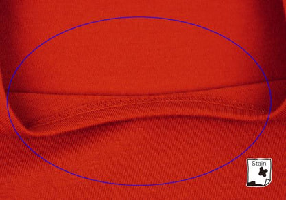 COMME des GARCONS Wool Drop Shoulder Knit Red Size M