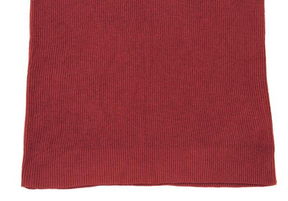 COMME des GARCONS Acrylic Rib Knit V-Neck Vest Red Size M