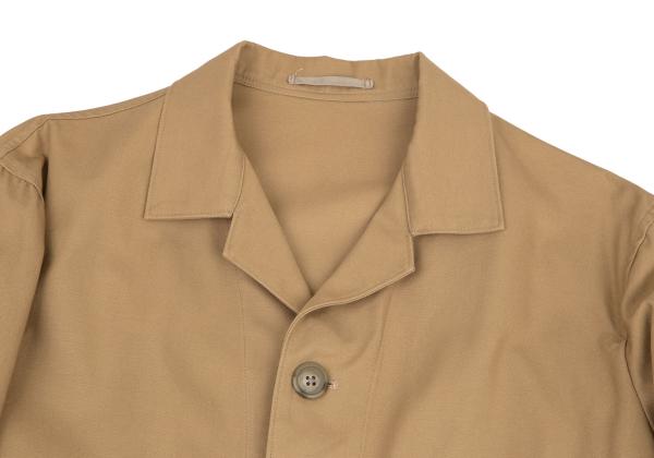 Y's for men Cotton Chino 4-Button Jacket Brown Size 3