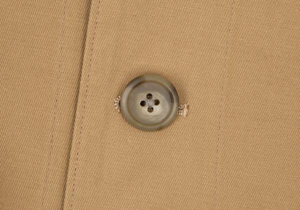 Y's for men Cotton Chino 4-Button Jacket Brown Size 3