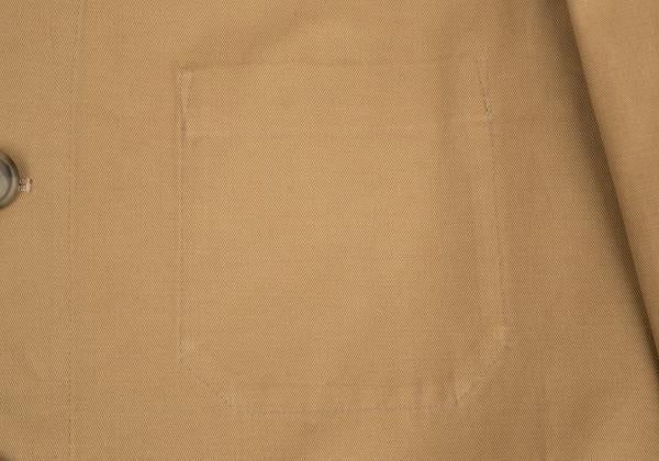 Y's for men Cotton Chino 4-Button Jacket Brown Size 3