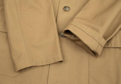 Y's for men Cotton Chino 4-Button Jacket Brown Size 3