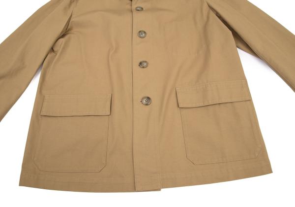 Y's for men Cotton Chino 4-Button Jacket Brown Size 3