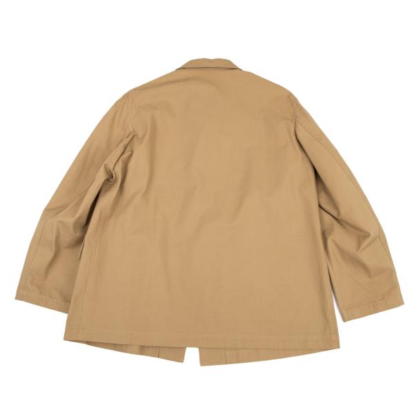 Y's for men Cotton Chino 4-Button Jacket Brown Size 3