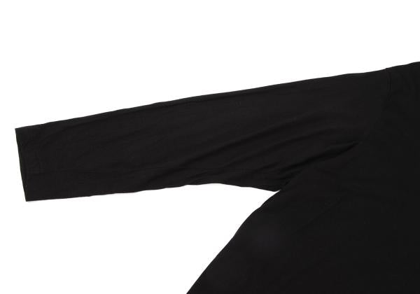 Yohji Yamamoto POUR HOMME 21SS Back Logo Shirt Black Size 3