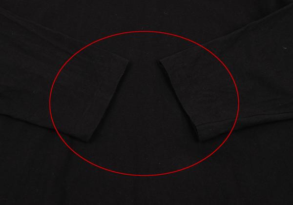 Yohji Yamamoto POUR HOMME 21SS Back Logo Shirt Black Size 3