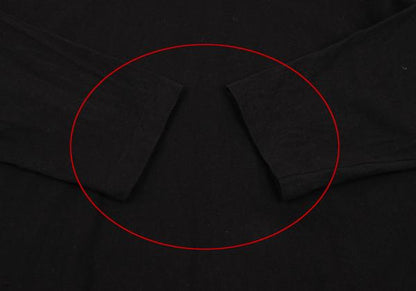Yohji Yamamoto POUR HOMME 21SS Back Logo Shirt Black Size 3