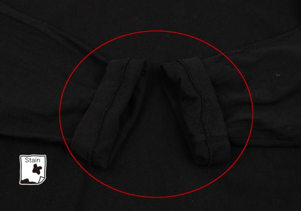Yohji Yamamoto POUR HOMME 21SS Back Logo Shirt Black Size 3