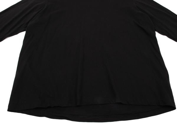 Yohji Yamamoto POUR HOMME 21SS Back Logo Shirt Black Size 3