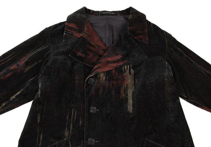 Yohji Yamamoto POUR HOMME 23AW Abstract Coat Black Size 1