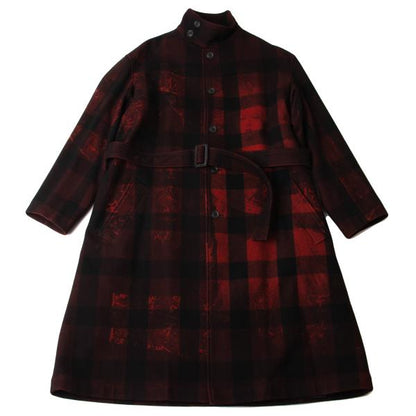 Yohji Yamamoto POUR HOMME 20AW Suzume Coat Black/Red Size 1