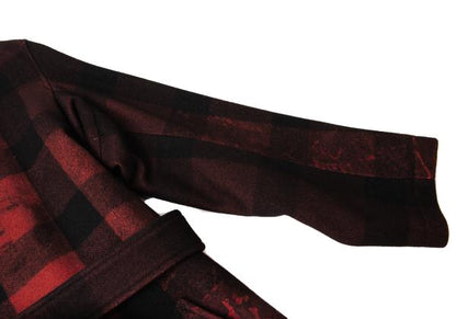 Yohji Yamamoto POUR HOMME 20AW Suzume Coat Black/Red Size 1