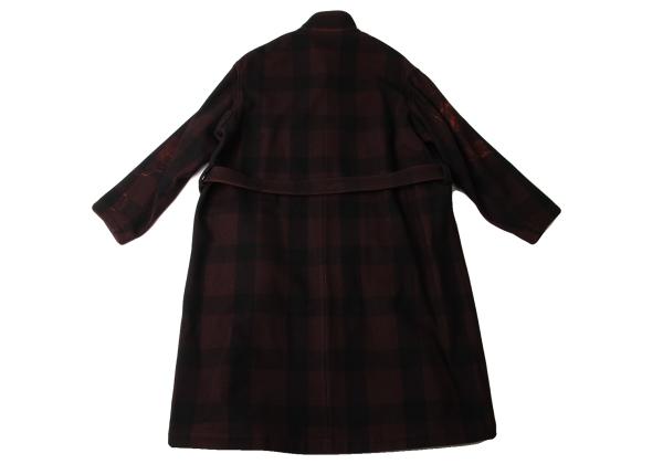 Yohji Yamamoto POUR HOMME 20AW Suzume Coat Black/Red Size 1