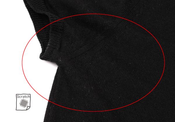 Vivienne Westwood Black Orb Embroidered Knit Size S