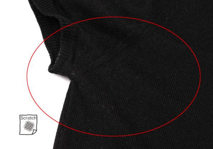 Vivienne Westwood Black Orb Embroidered Knit Size S