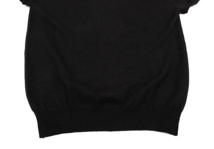 Vivienne Westwood Black Orb Embroidered Knit Size S