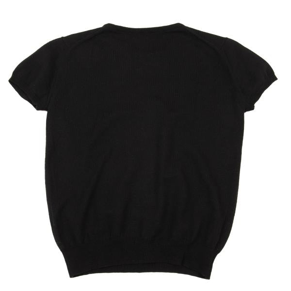 Vivienne Westwood Black Orb Embroidered Knit Size S