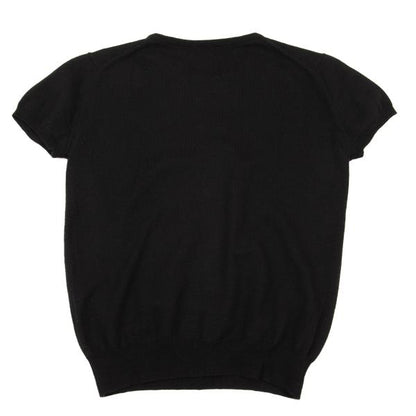 Vivienne Westwood Black Orb Embroidered Knit Size S