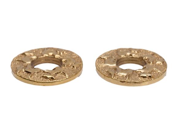 AGATHA Gold Dog Charm Ring
