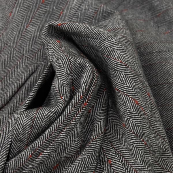 COMME des GARCONS Striped Herringbone Jacket Gray Size S