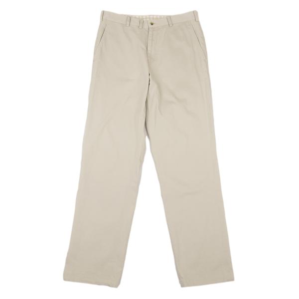 Papas Stretch Cotton Tapered Pants Light Beige Size 46S