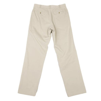 Papas Stretch Cotton Tapered Pants Light Beige Size 46S