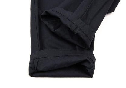 Papas Cotton Linen Tapered Pants Navy Size 46S