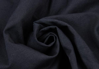 Papas Cotton Linen Tapered Pants Navy Size 46S