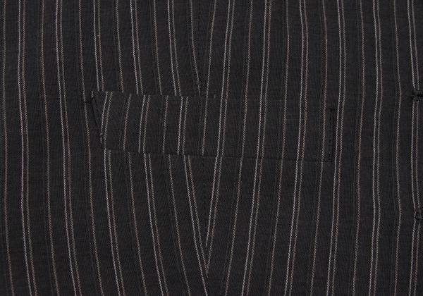 gigli Cotton Stripe Vest Gray Size 38M