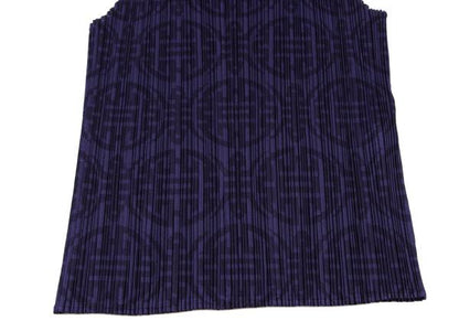 PLEATS PLEASE Pleated Chinese Pattern Tank Top Size 3