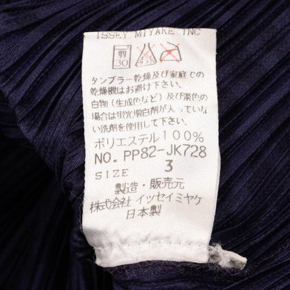 PLEATS PLEASE Pleated Chinese Pattern Tank Top Size 3