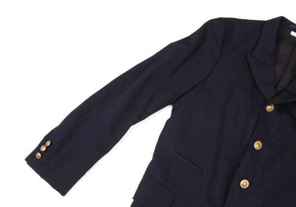 COMME des GARCONS HOMME PLUS Washed Jacket Blue Size XS