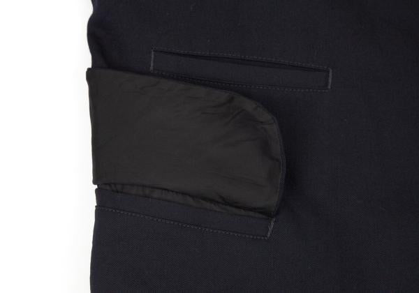 COMME des GARCONS HOMME PLUS Washed Jacket Blue Size XS