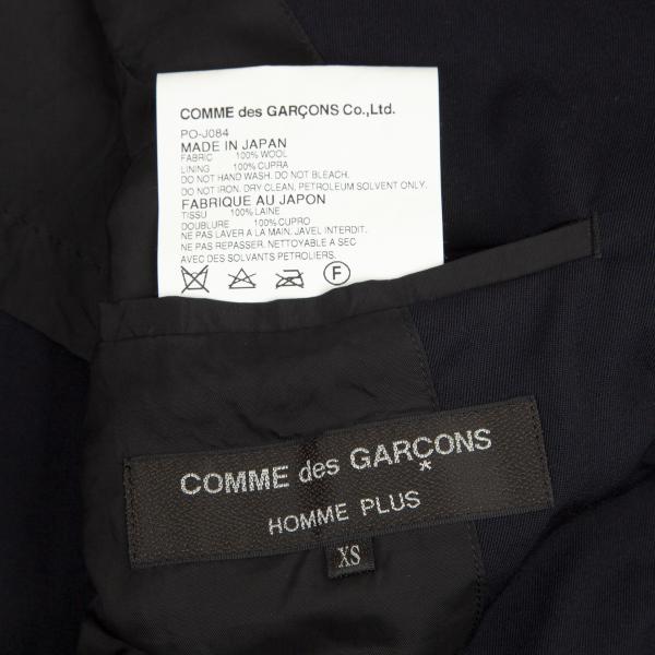 COMME des GARCONS HOMME PLUS Washed Jacket Blue Size XS