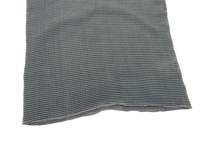 ISSEY MIYAKE Green Stretch Pleated Mock Neck Top Size M
