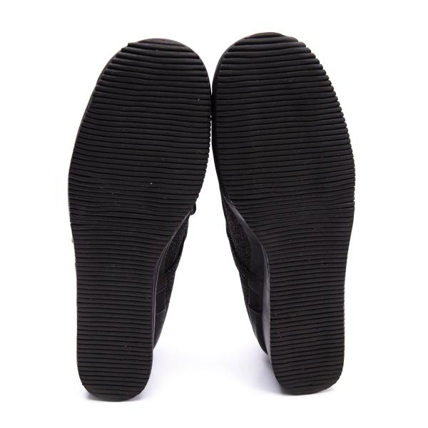 KISSA Glitter Heel Mary Jane Heels Black Size 24.5CM