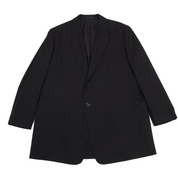 Yohji Yamamoto POUR HOMME 02SS Wool Jacket Black Size 3
