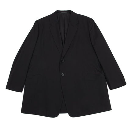 Yohji Yamamoto POUR HOMME 02SS Wool Jacket Black Size 3