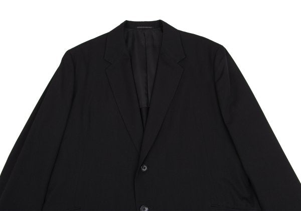 Yohji Yamamoto POUR HOMME 02SS Wool Jacket Black Size 3