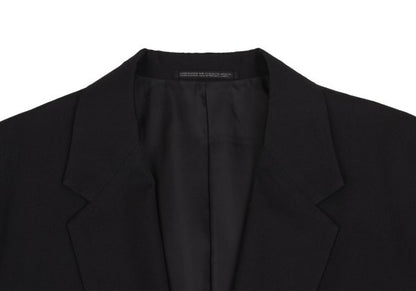 Yohji Yamamoto POUR HOMME 02SS Wool Jacket Black Size 3