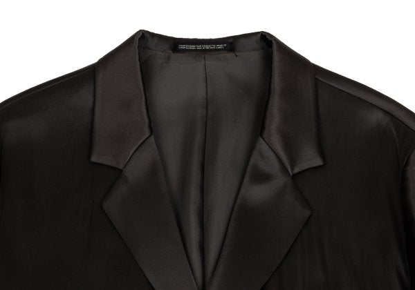 Yohji Yamamoto POUR HOMME Poly-Rayon Jacket Charcoal Size M