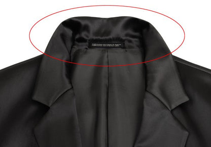 Yohji Yamamoto POUR HOMME Poly-Rayon Jacket Charcoal Size M