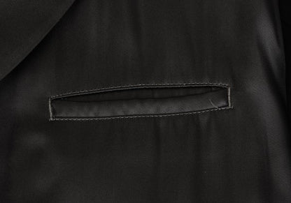 Yohji Yamamoto POUR HOMME Poly-Rayon Jacket Charcoal Size M